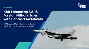 KBR Enhancing F/A-18 Foreign Military Sales with Contract for NAVAIR
