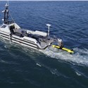 Kraken Robotics and TKMS ATLAS UK Demo KATFISH USV Launch and Recovery System on an in-service UK Royal Navy ARCIMS USV