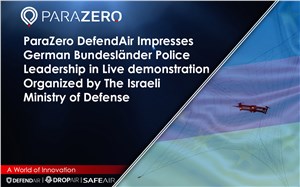 ParaZero DefendAir Impresses German Bundeslander Police Leadership in Live Demo Organized by The Israeli MoD