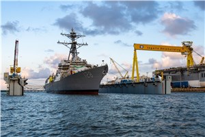 HII Delivers Destroyer Ted Stevens (DDG 128) to US Navy