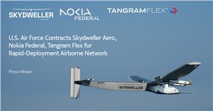 USAF Contracts Skydweller Aero, Nokia Federal, Tangram Flex for Rapid-Deployment Airborne Network