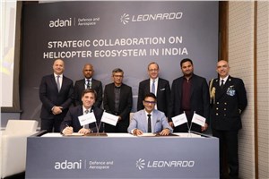 Adani Defence &amp; Aerospace and Leonardo Forge Strategic Partnership to Build India's Helicopter Ecosystem