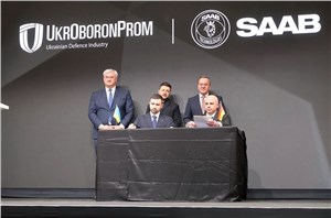 Saab and Joint Stock Company "Ukrainian Defense Industry" Sign MoU