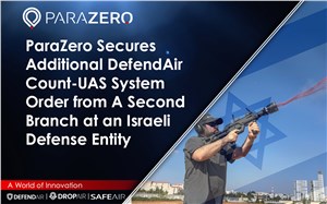 ParaZero Secures Additional DefendAir Count-UAS System Order from A 2nd Branch at an Israeli Defense Entity