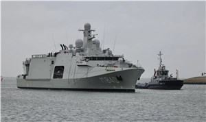 Delivery of the Vlissingen, the 2nd Mine Countermeasure Vessel of the Belgian-Dutch RMCM Programme