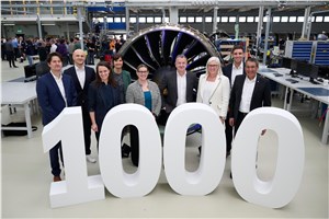 Lufthansa Technik Celebrates its 1,000th Overhauled GTF Engine