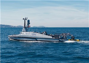 Kraken Robotics Demos KATFISH Autonomous Launch and Recovery from SEFINE USV