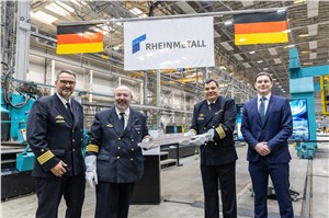 Rheinmetall Naval Systems Begins Production of Intelligence Vessel Ahead of Schedule