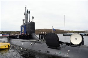 Navy Commissions Submarine USS Idaho
