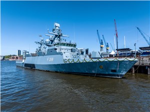 Corvette LUBECK: Rheinmetall Celebrates 1st Ship Christening