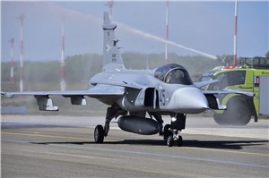 Hungary Receives 2 New Gripen Fighters