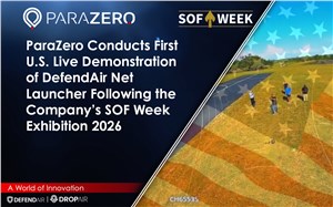 ParaZero Conducts 1st US Live Demo of DefendAir Net Launcher