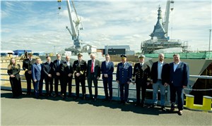 Multi-Purpose Corvettes for Finnish Navy in Series Production - 2nd Corvette of Pohjanmaa Class Launched in Rauma