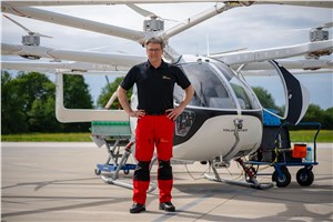 World Premiere in eVTOL Testing: ADAC Luftrettung Pilots Fly VoloCity with SimX Ground Station for the First Time