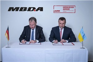 MBDA and Ukrainian Armor Announce Strategic Partnership to Develop Deep Strike and C-UAS Capabilities