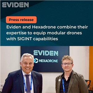Eviden and Hexadrone Combine Their Expertise to Equip Modular Drones With SIGINGT Capabilities