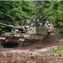 Polish K9 Howitzers in Joint Training during Amber Defender '26