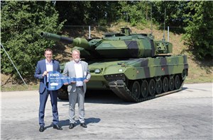 Roll-out of the Modernized Swedish LEOPARD 2: KNDS Hands Over 1st of 110 Swedish Stridsvagn 123 A