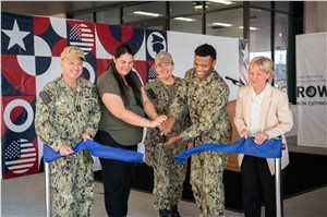 HII and US Navy Celebrate Opening of Carrier Refueling Overhaul Workcenter at Newport News Shipbuilding