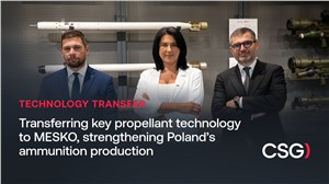 CSG Transfers Key Propellant Technology to Mesko, Strengthening Poland's Ammunition Production