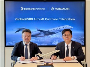 Bombardier Defense to Provide the Global 6500 Aircraft for a 2nd Special Mission Program in South Korea