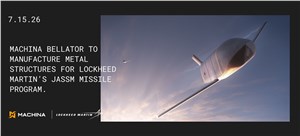 Machina Awarded Qualification Contract from LM in Support of JASSM Program