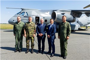 Embraer Delivers 1st C-390 Millennium to Czech AF Just 20 Months After Contract Signing