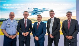Saab and Embraer Strengthen Partnership With Agreement to Expand Gripen Production Capacity