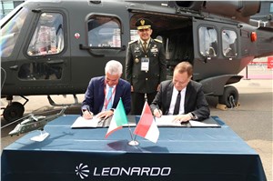 Leonardo, PT Esystem Solutions and the MoD of the Republic of Indonesia Sign LoI for AW149 Helicopters to Meet Naval Rotorcraft Requirements