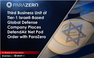 3rd Business Unit of Tier-1 Israeli-Based Global Defense Company Places DefendAir Net Pod Order with ParaZero