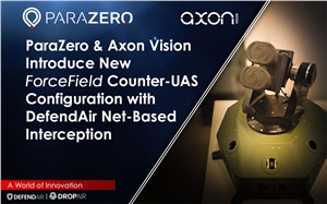 ParaZero and Axon Vision Introduce New ForceField Counter-UAS Configuration with DefendAir Net-Based Interception