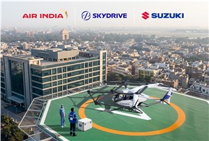 Air India, SkyDrive and Suzuki Sign MoU forFeasibility Study of Medical Air Logistics in India