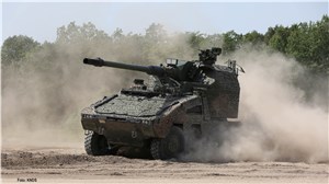 Rheinmetall Delivers Weapon System for British RCH 155 Wheeled Howitzer
