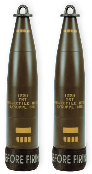 Norway - 155mm High Explosive (HE) M795 Projectile