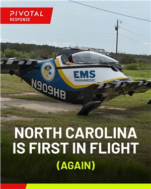 Hyde County, N.C. Becomes First in the Nation to Deploy eVTOL Aircraft for Emergency Medical Response