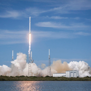 Falcon 9 Lift Off