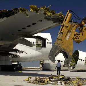 Dismantled Components Dominate the End-of-Life Aircraft Market